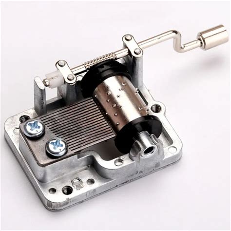 small metal music box hand wound|Hand Crank Music Boxes .